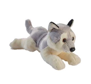 Obrázek z Vlk ležící plyš 19cm 